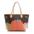 Louis Vuitton x YK Monogram Canvas Pumpkin Neverfull MM Tote