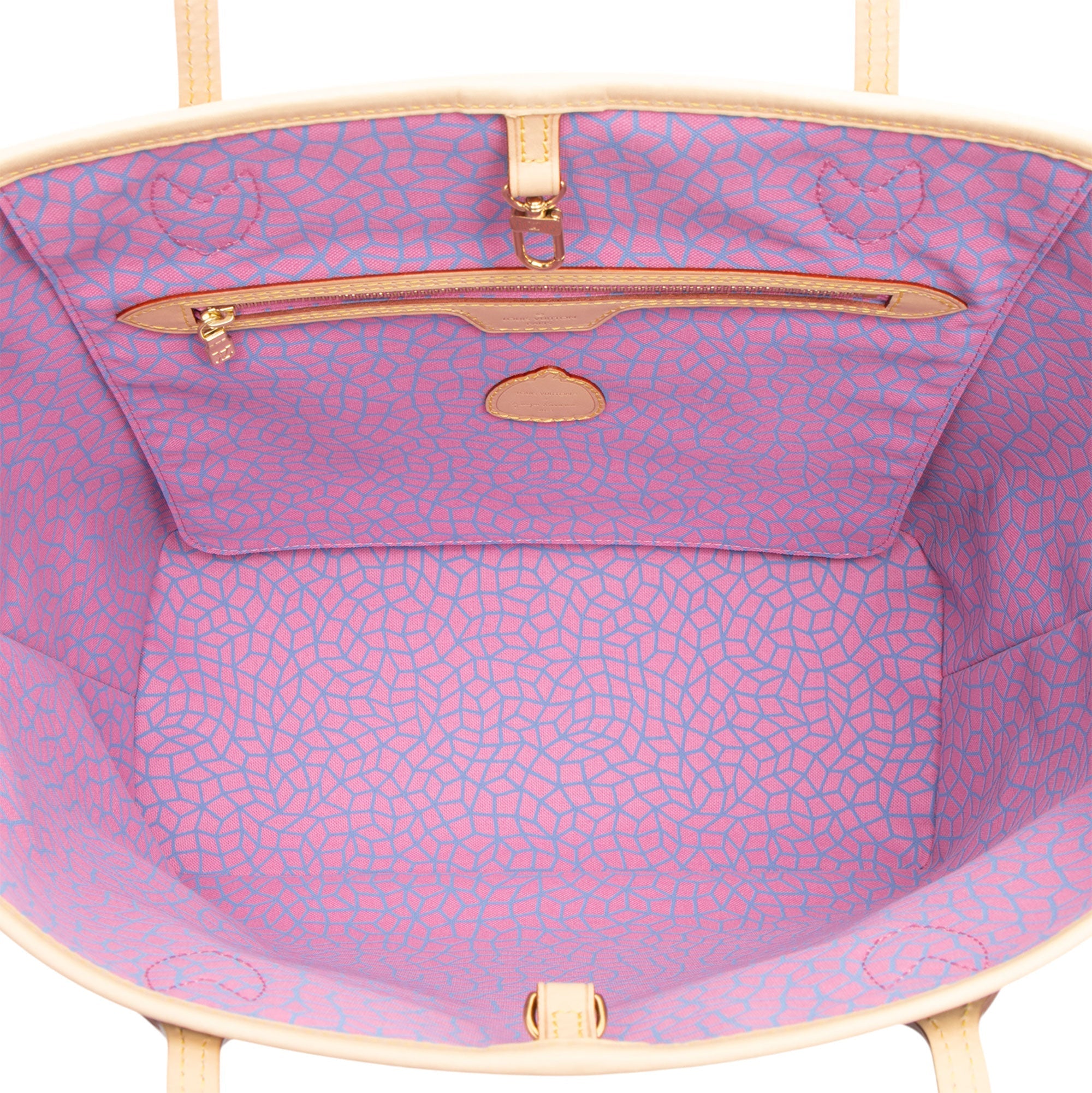 Louis Vuitton x YK Monogram Canvas Pumpkin Neverfull MM Tote