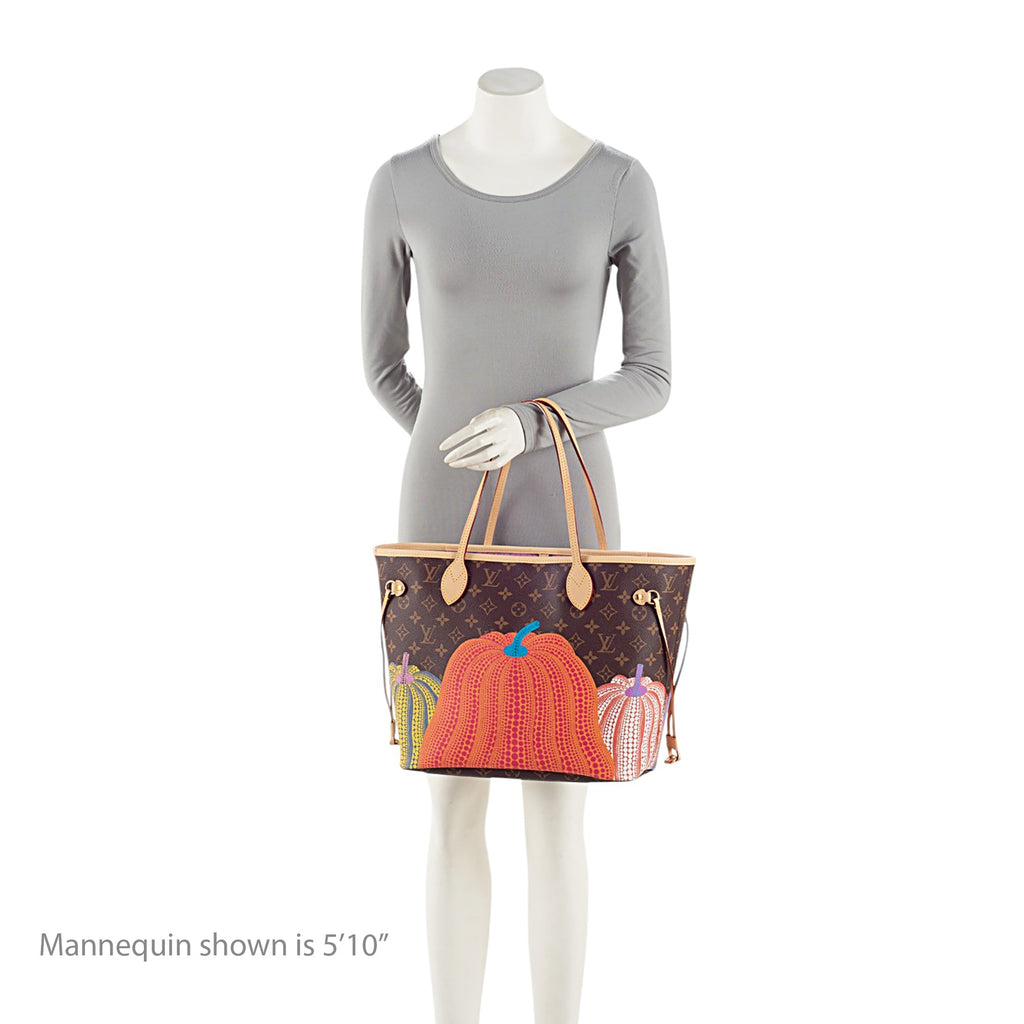 Louis Vuitton x YK Monogram Canvas Pumpkin Neverfull MM Tote