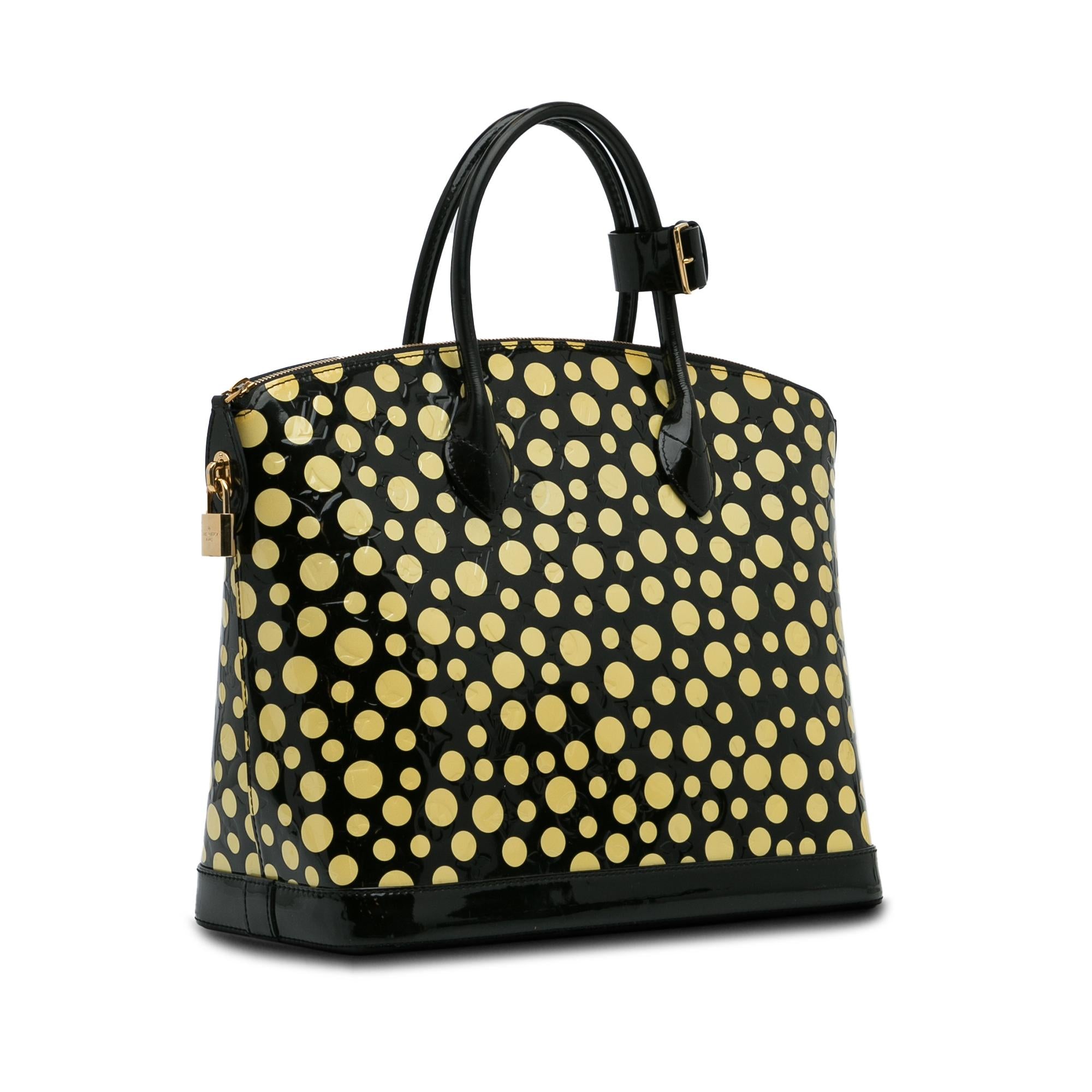 Louis Vuitton x Yayoi Kusama Monogram Infinity Dots Lockit MM (SHG-8EN3I1)