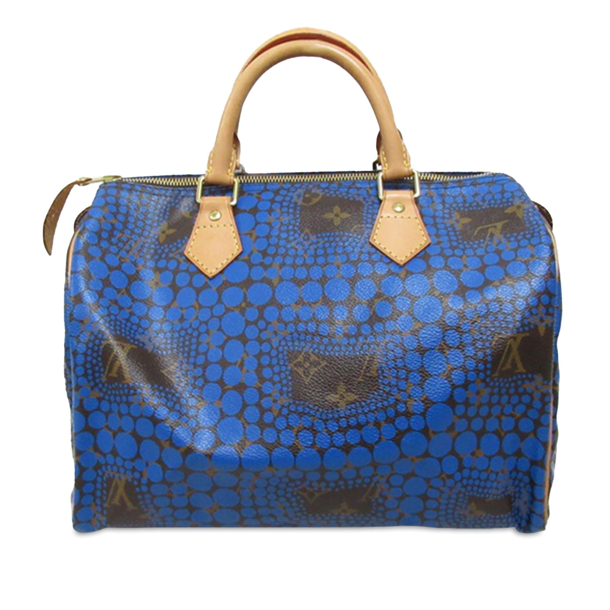 Louis Vuitton x Yayoi Kusama Monogram Town Speedy 30 (SHG-hS7zIV)