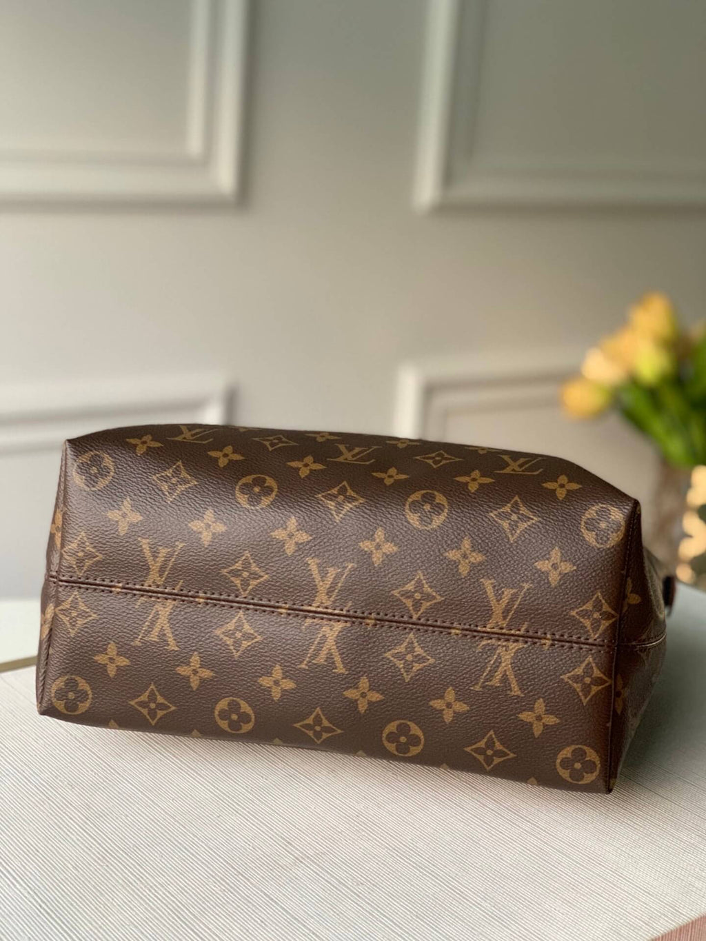 M42268 Monogram cross body bags shoulder bag subaxillary bag brown M42267/42CM