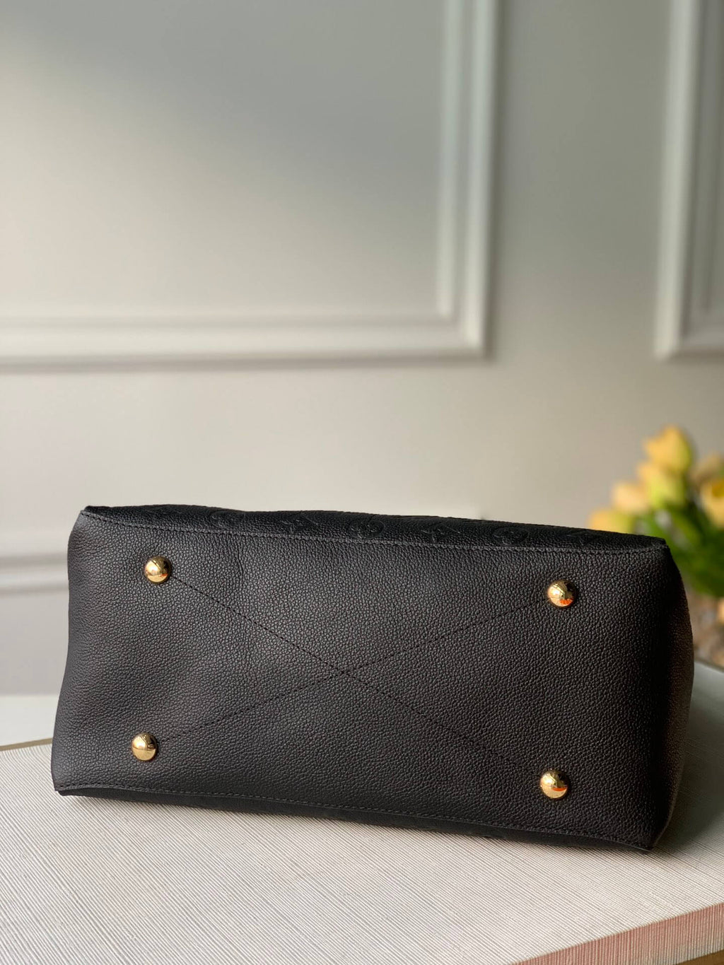 M45522 MAIDA HOBO Melie black monogram subaxillary bag 30cm