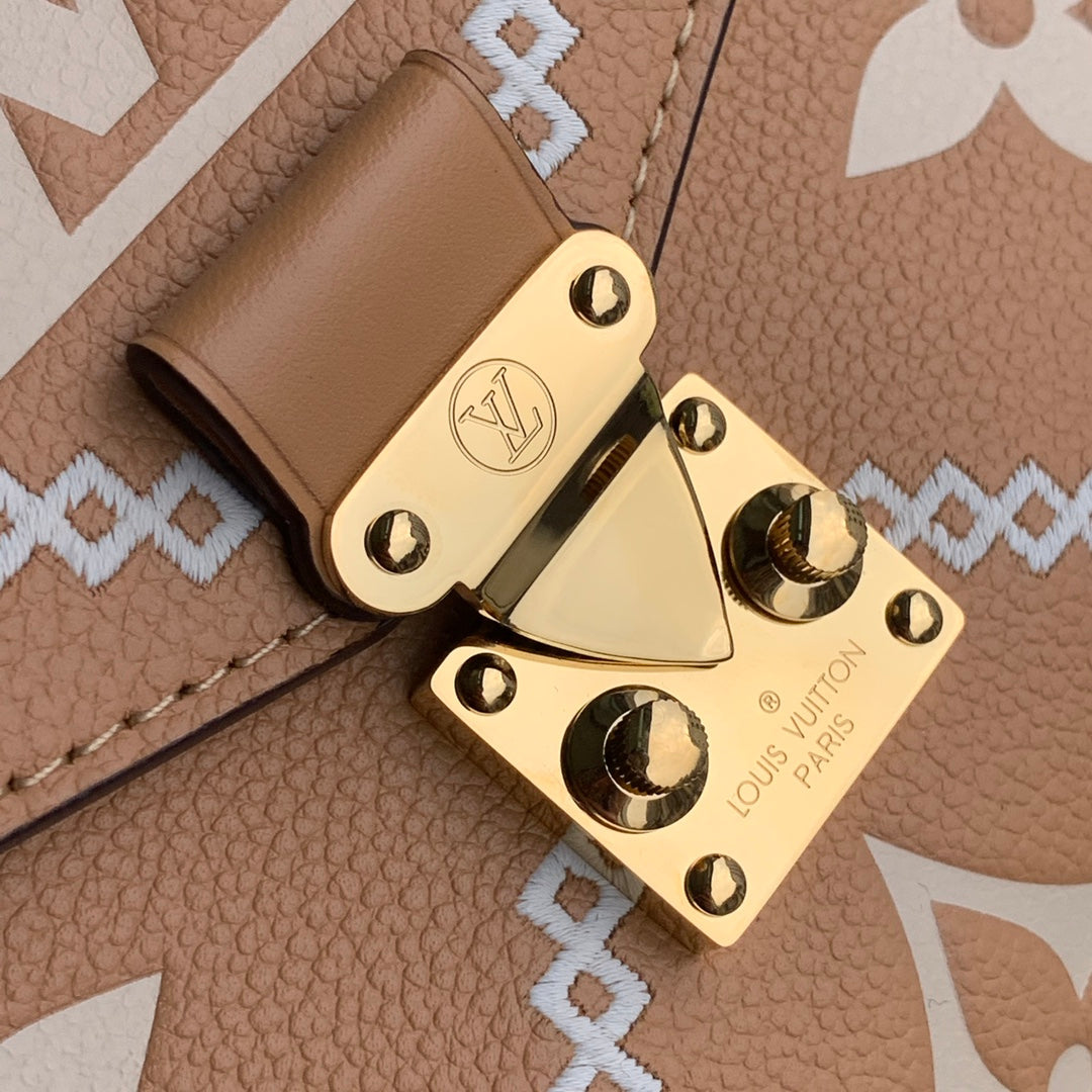 M46018 POCHETTE MÉTIS Arizona yellow shoulder bag Monogram Empreinte