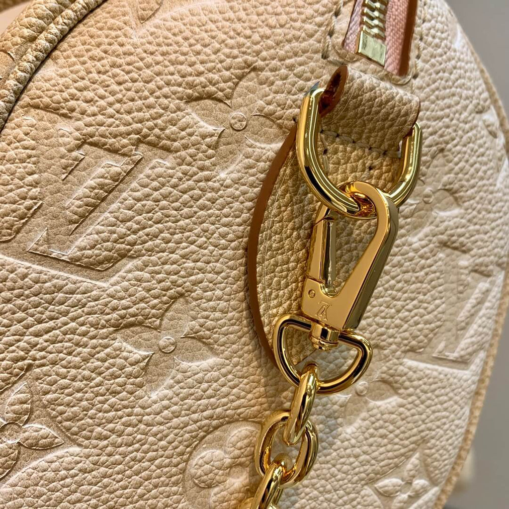 M46163 Handbag shoulder bag cross body bags calfskin dirty white Embossing