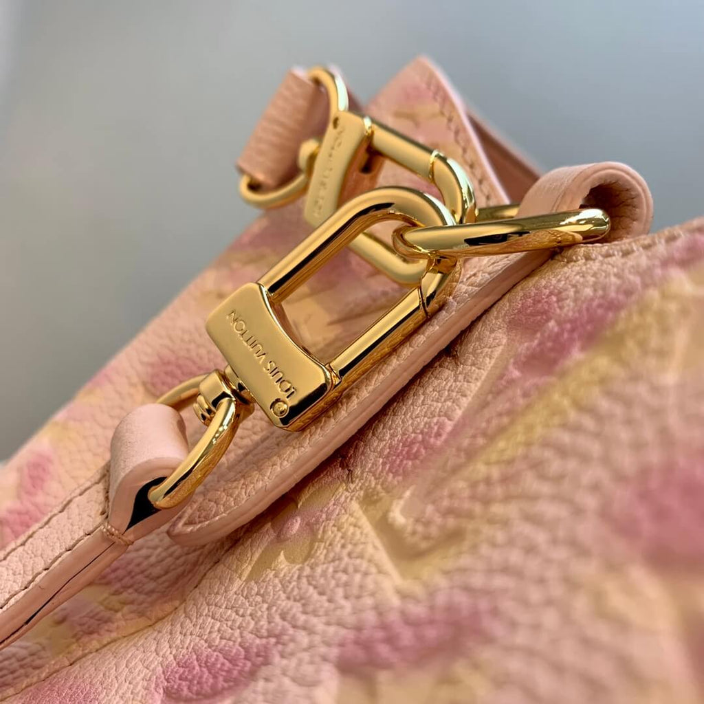 M46174 pink NéoNoé BB Bucket bag Monogram Empreinte