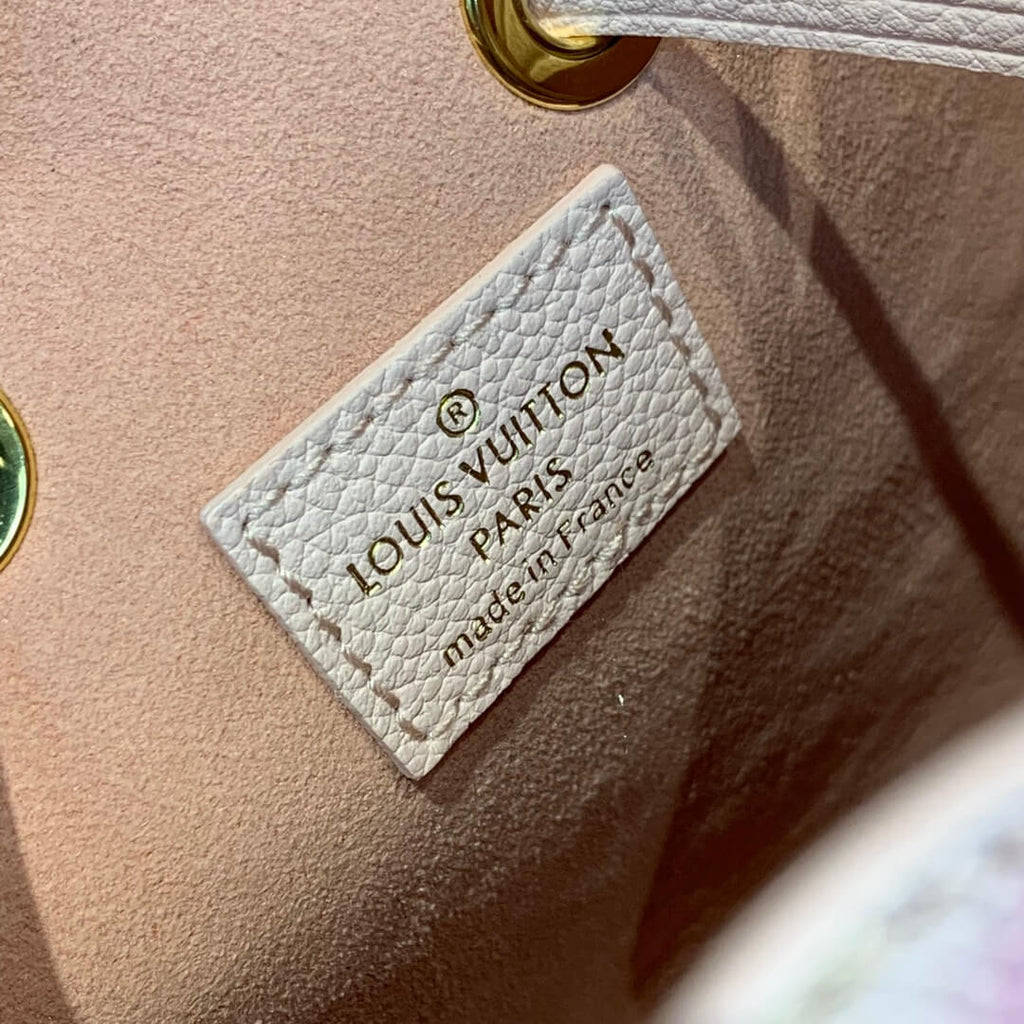 M46174 pink NéoNoé BB Bucket bag Monogram Empreinte