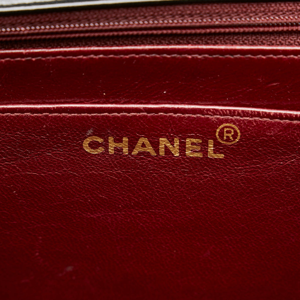 Chanel Classic Double Flap Jumbo Black Lambskin Gold