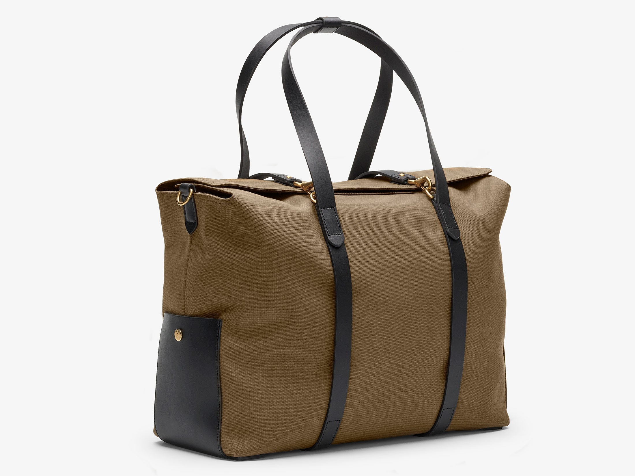 Mega Tote - khaki/black