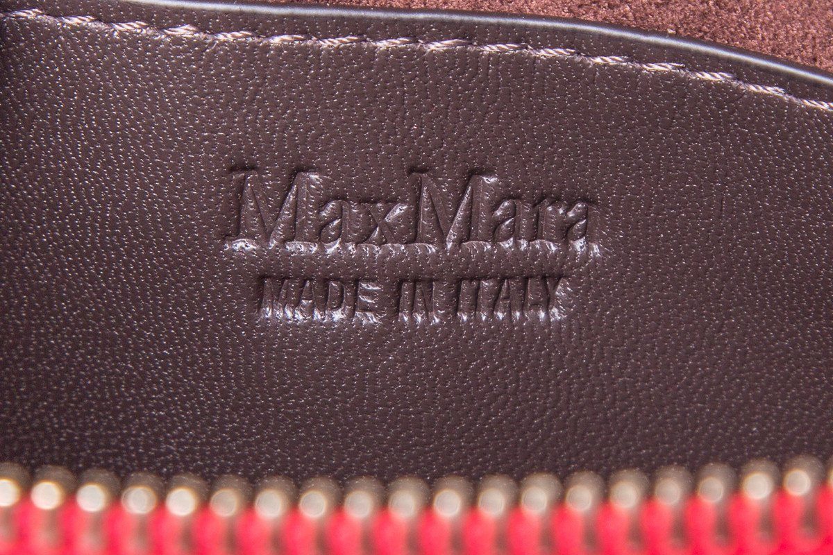 Maxmara Red Clutch NWT