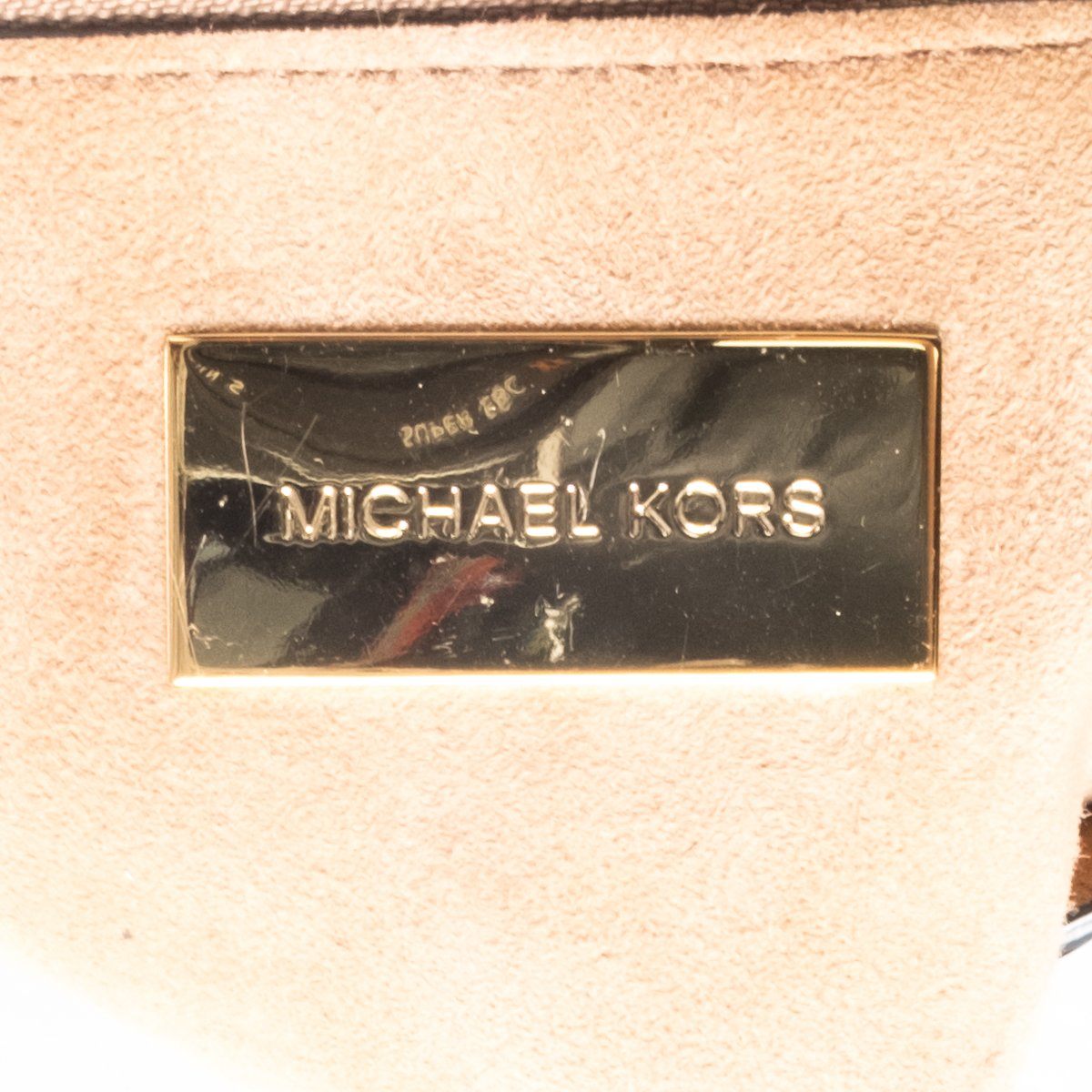Michael Kors Black Leather Snakeskin Shoulder Bag