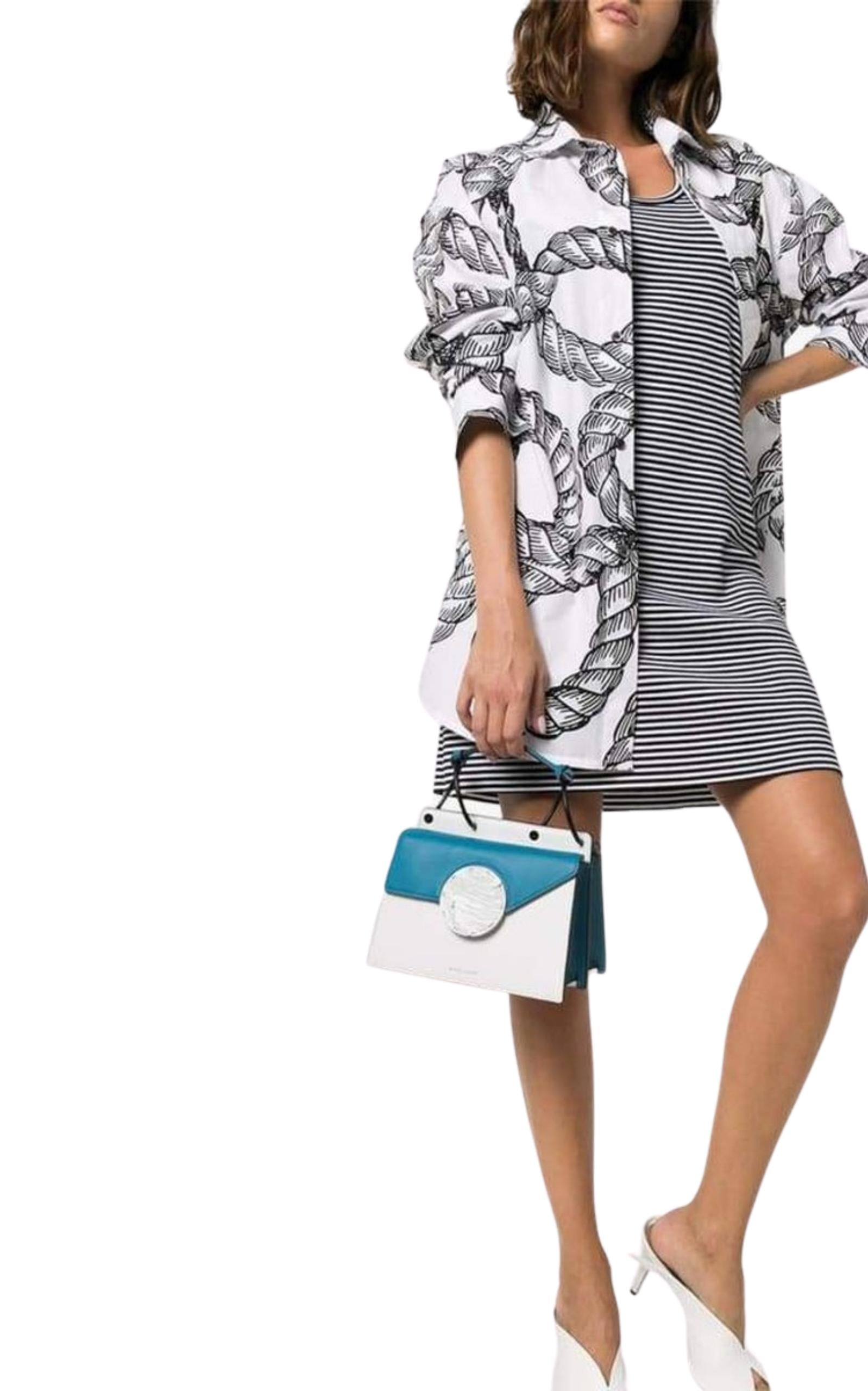 Mini Phoebe Bis Leather Crossbody Bag