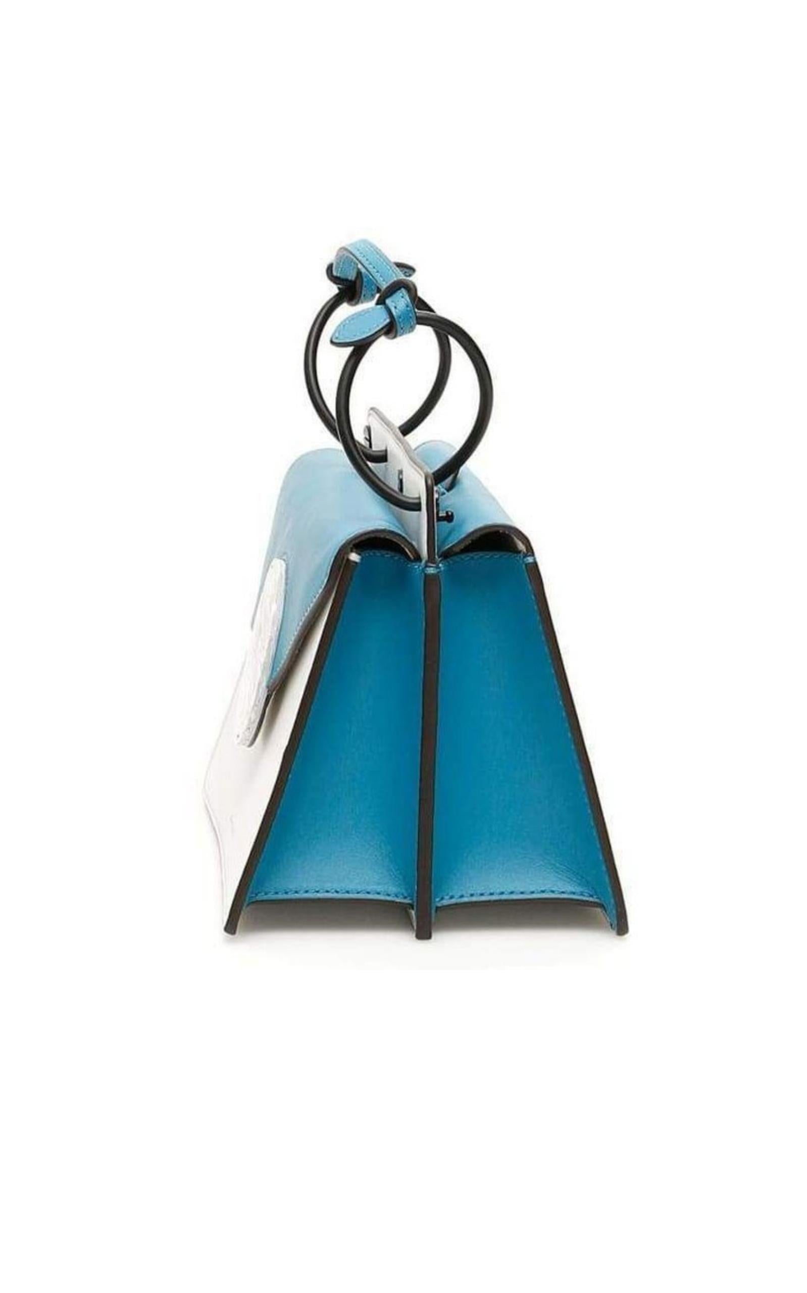 Mini Phoebe Bis Leather Crossbody Bag