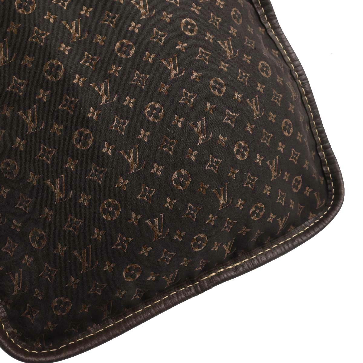 Louis Vuitton 2005 Brown Monogram Mini Lin Initial Keepall 45 Shoulder Duffle Bag M40019