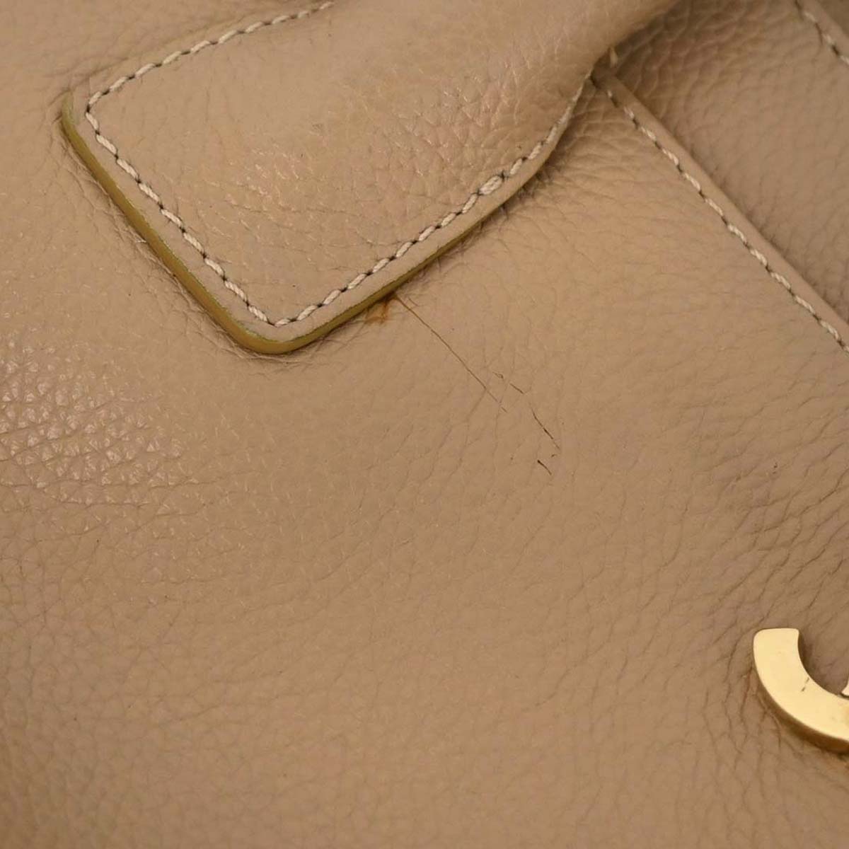 Chanel 2000-2002 Beige Calfskin Executive Cerf Tote Bag Handbag