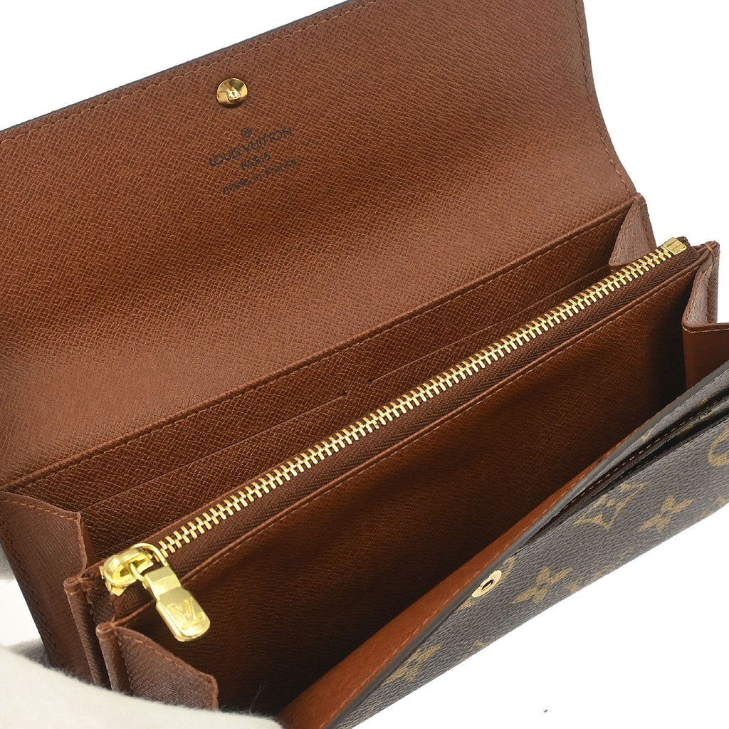 Louis Vuitton Monogram Portefeuille Sarah Purse Wallet M61734