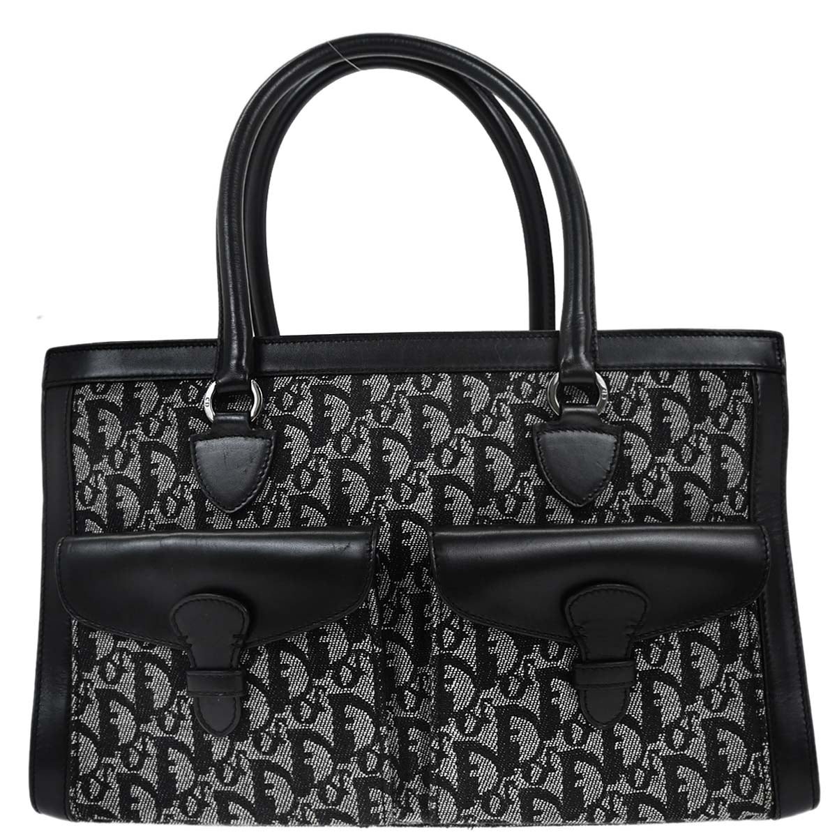 Christian Dior Black Trotter Tote Handbag