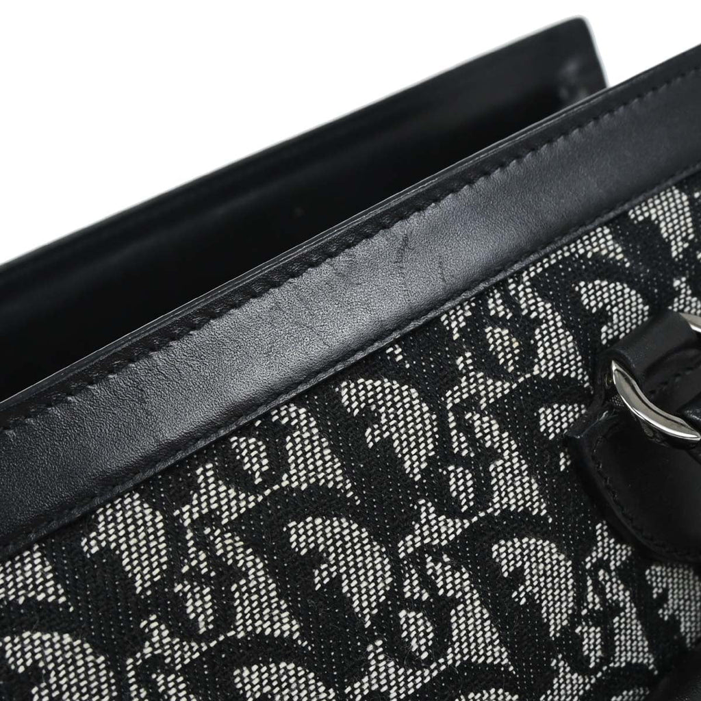 Christian Dior Black Trotter Tote Handbag