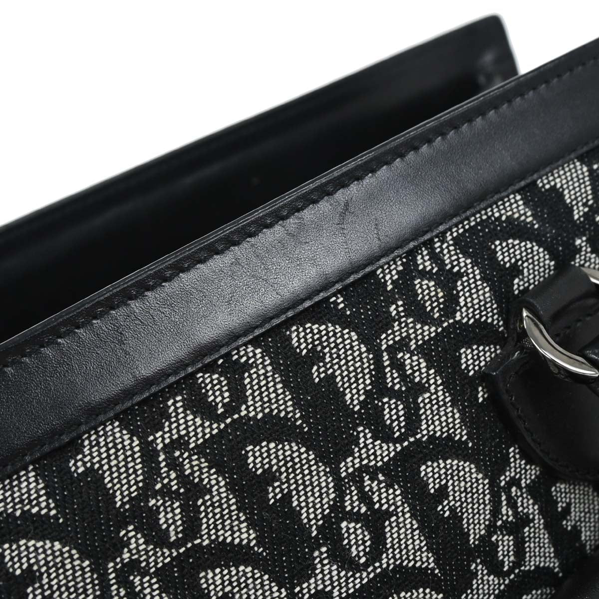 Christian Dior Black Trotter Tote Handbag