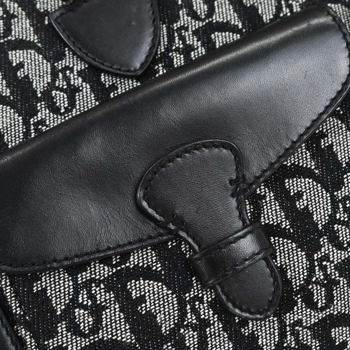 Christian Dior Black Trotter Tote Handbag