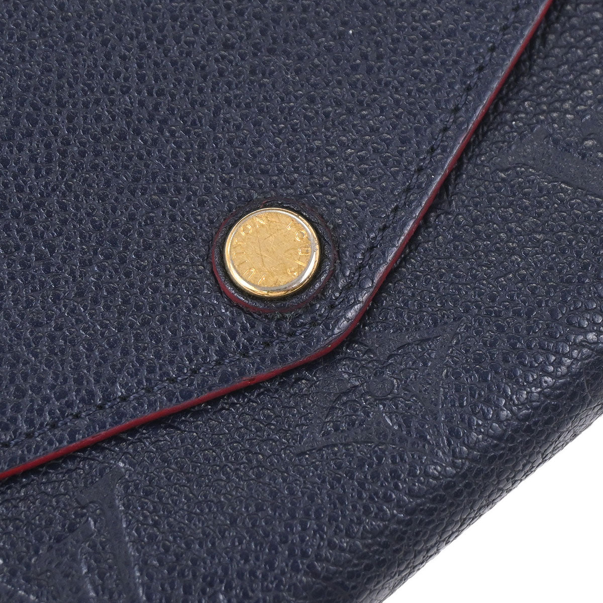 Louis Vuitton Navy Empreinte Portefeuille Sarah Wallet M62125