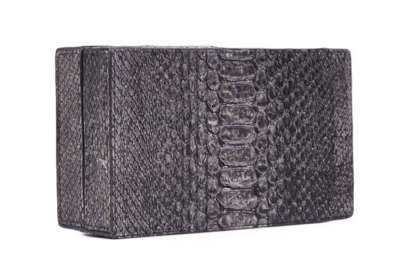 Nancy Gonzales SiLouis Vuittoner Snakeskin Box Clutch Sale