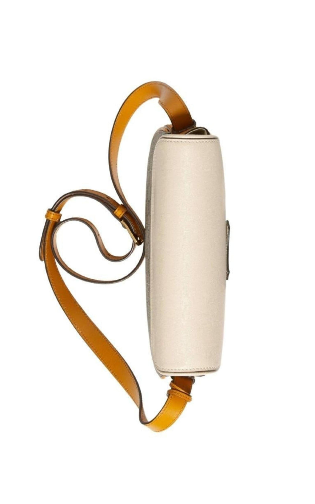 Natural Padlock GG Small Leather Shoulder Bag
