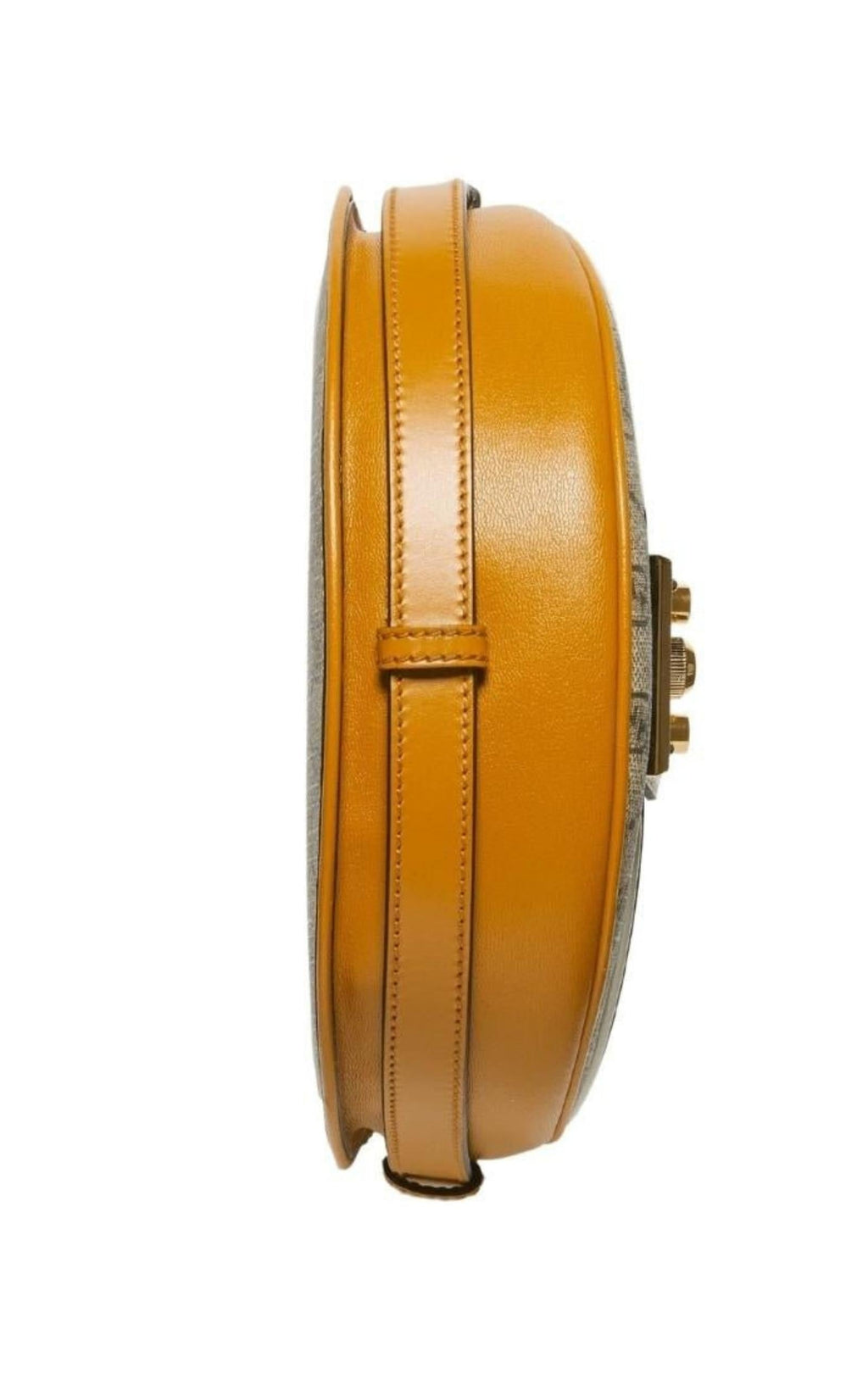Natural Padlock GG Small Leather Shoulder Bag