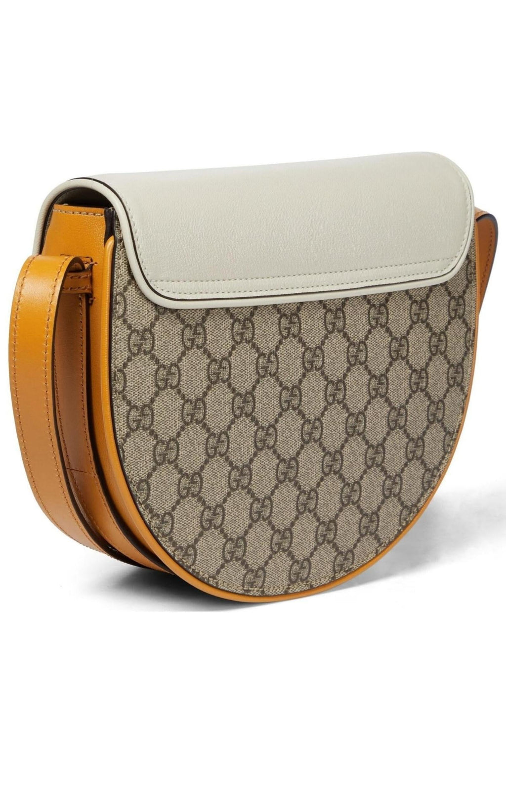 Natural Padlock GG Small Leather Shoulder Bag