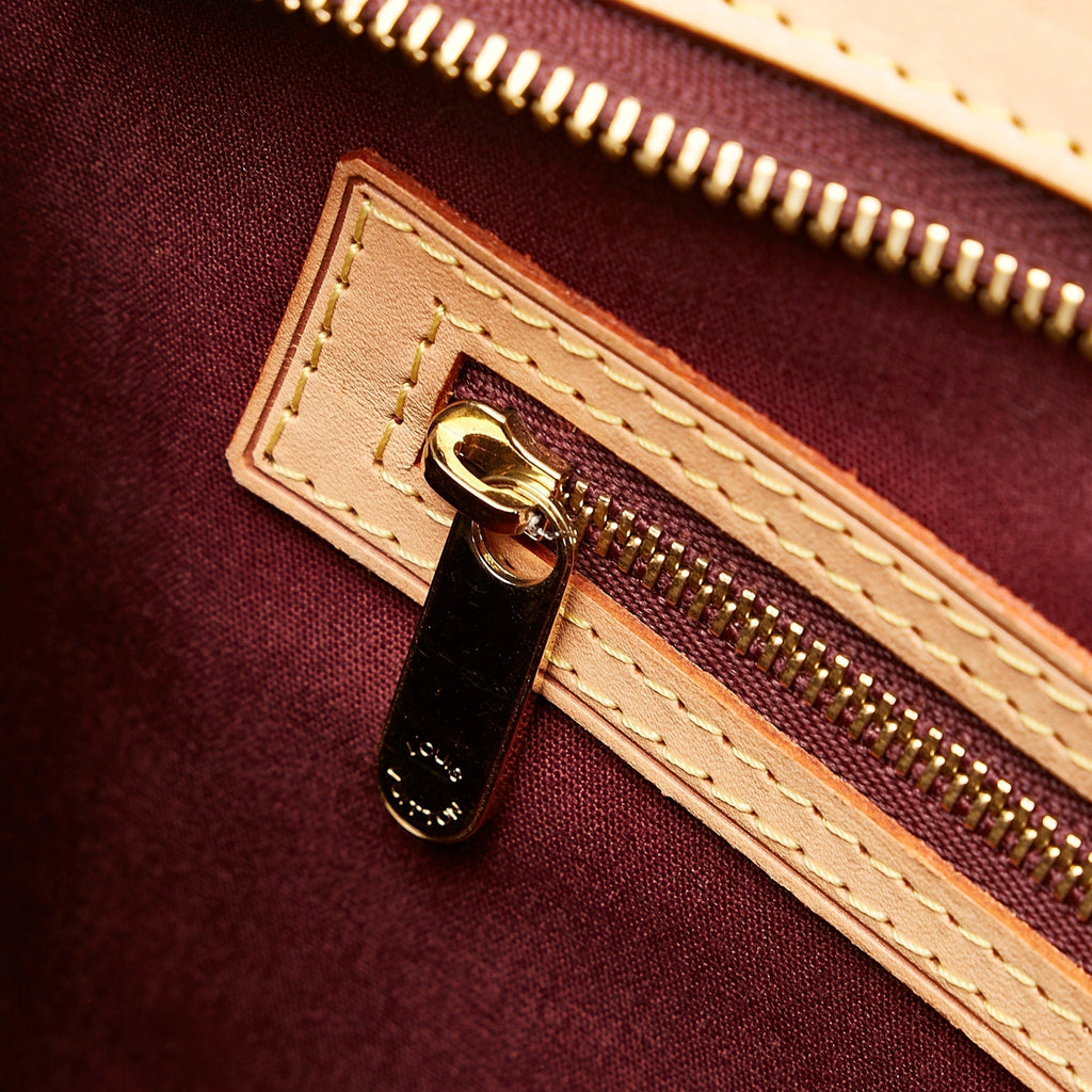 Louis Vuitton Brea GM Red Monogram Vernis