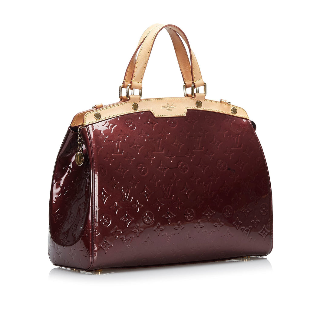 Louis Vuitton Brea GM Red Monogram Vernis