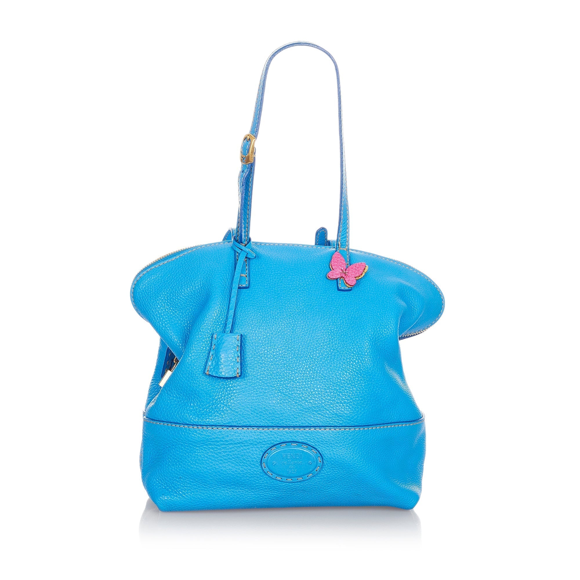 Fendi Selleria 2Bag Shoulder Bag Blue