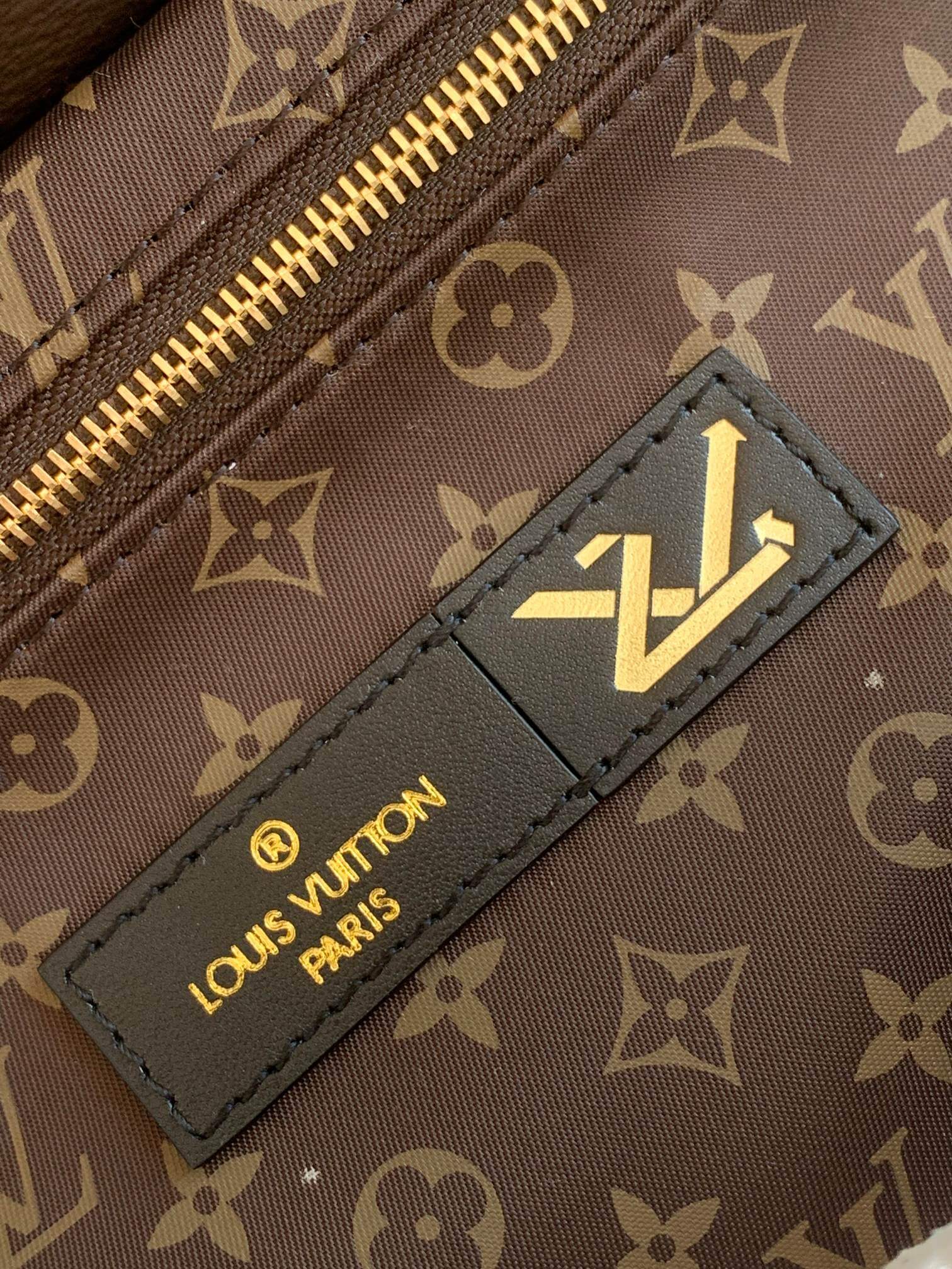 Onthego GM Green M59007 Nylon Monogram Pilow Giant