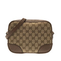 Gucci Bree Crossbody Bag Brown Gucci Canvas