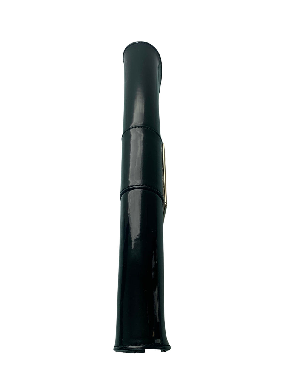 Roger Vivier Black Patent Leather Clutch
