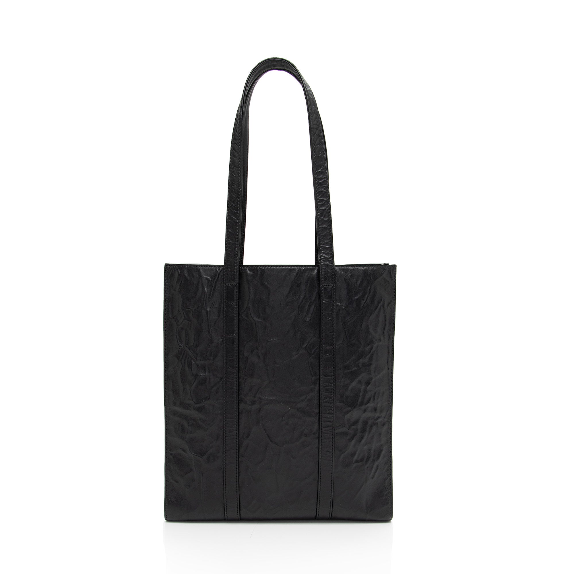 Prada Antique Nappa Leather Small Shopping Tote (SHF-NTTczZ)