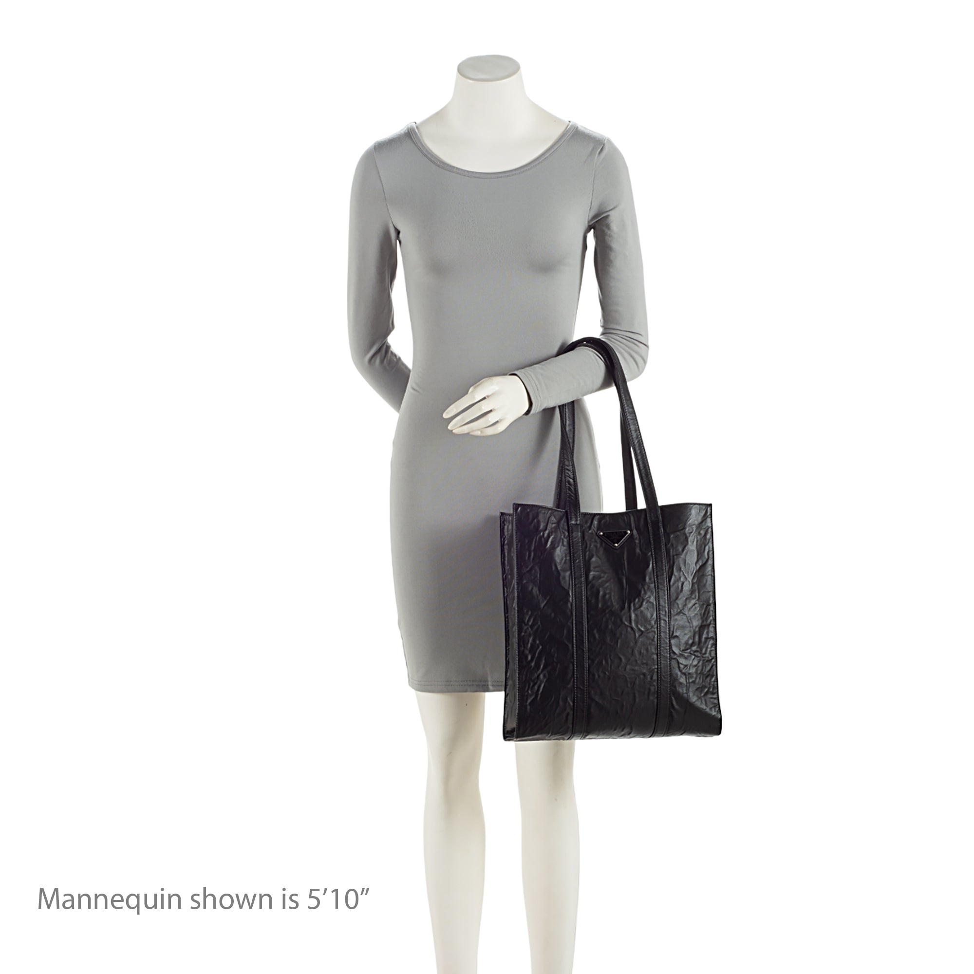 Prada Antique Nappa Leather Small Shopping Tote (SHF-NTTczZ)