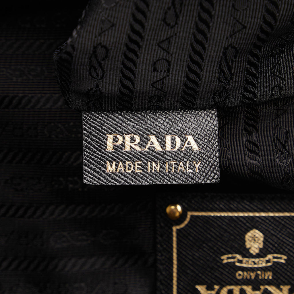 Prada Beijing Olympics Teddy Bear Tessuto Tote Bag (SHG-ITCLxp)