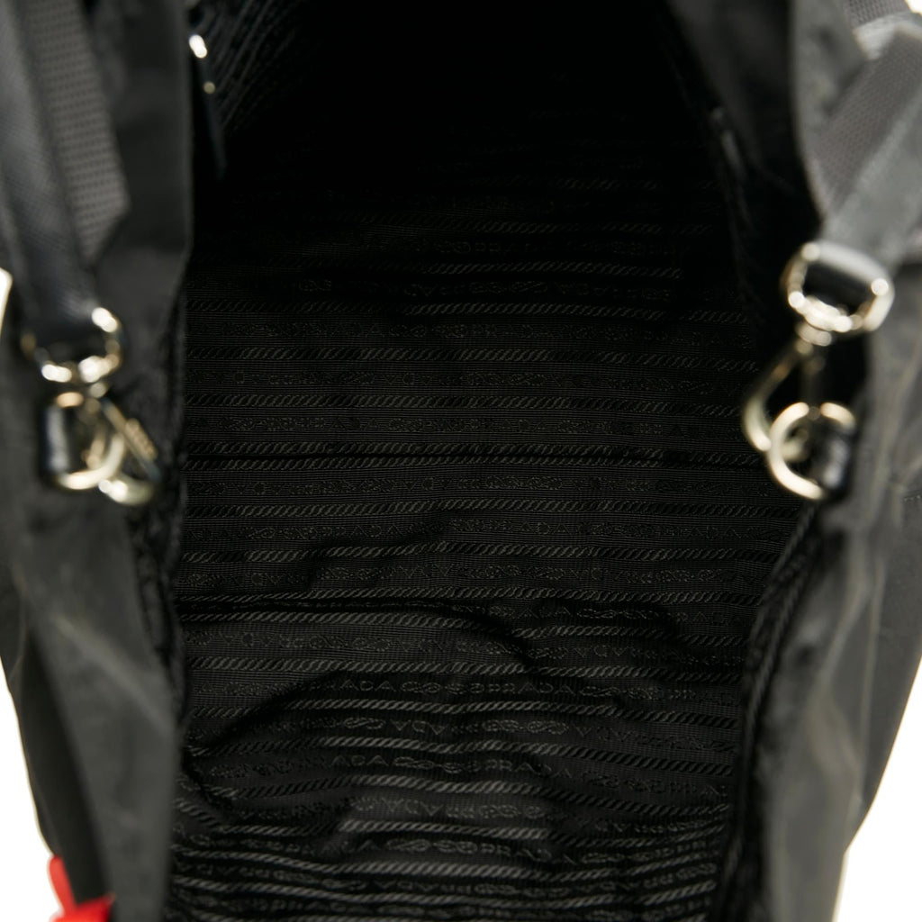 Prada Beijing Olympics Teddy Bear Tessuto Tote (SHG-37098)