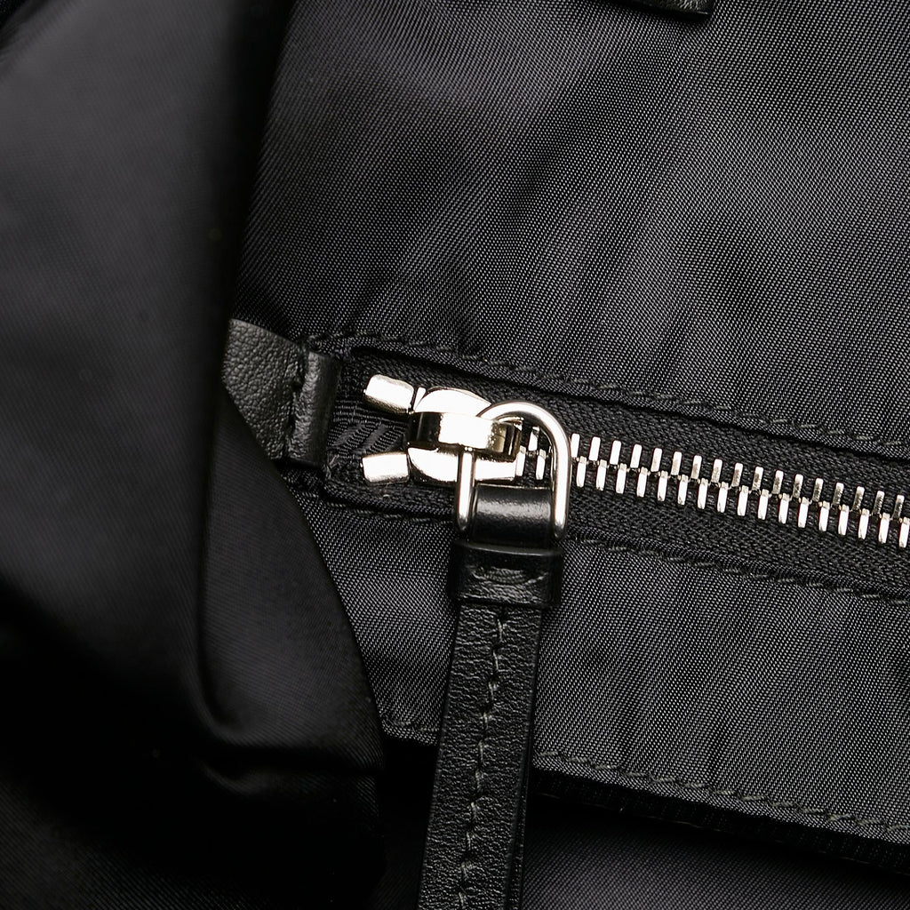 Prada Belted Logo Tessuto Tote (SHG-36567)