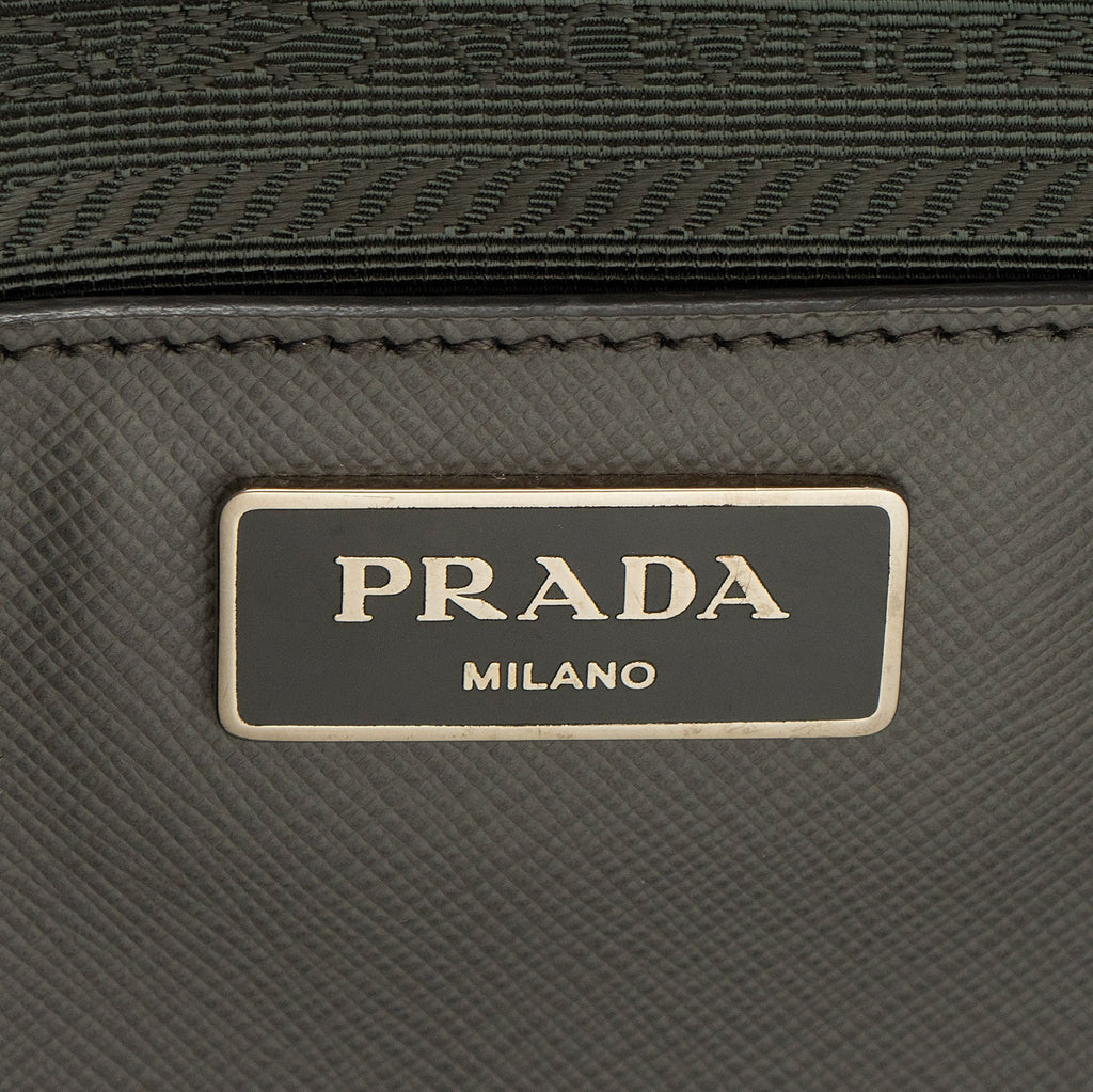 Prada Bicolor Saffiano Lux Tote