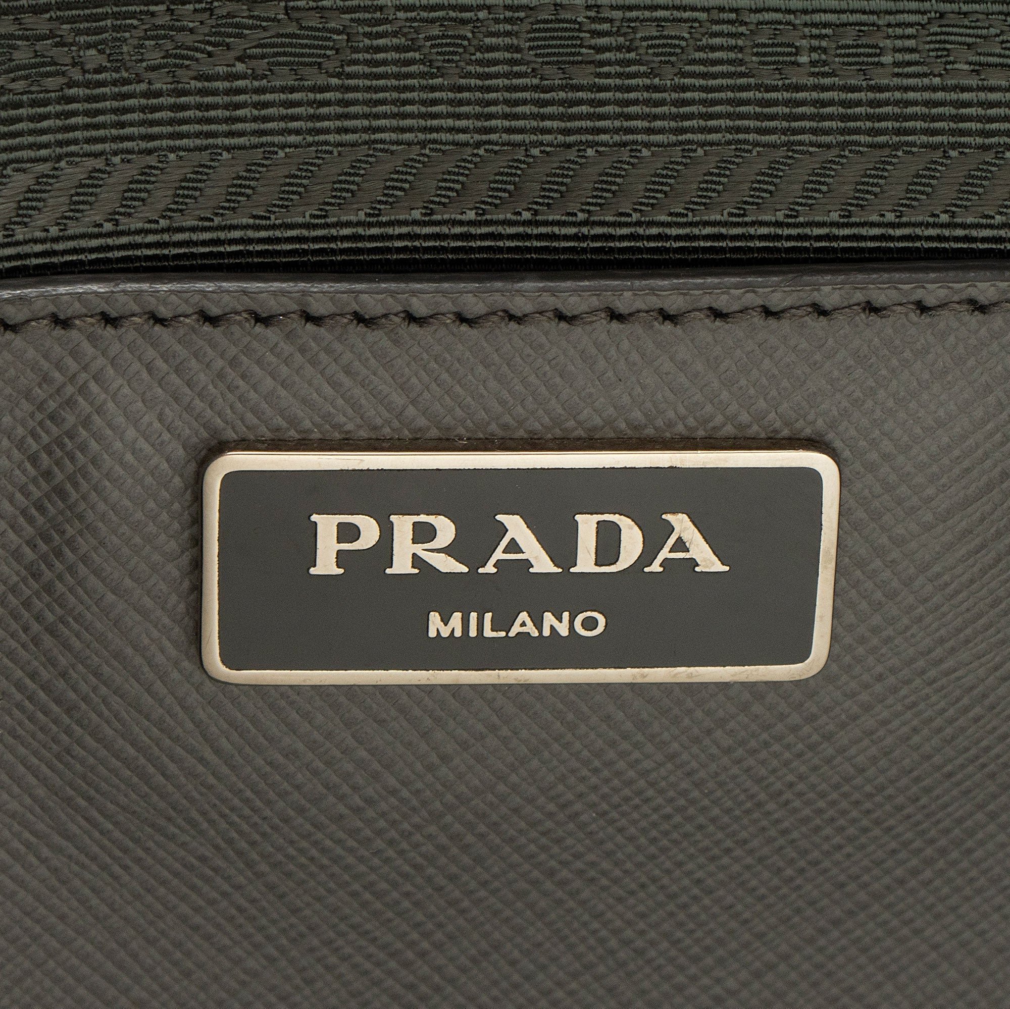 Prada Bicolor Saffiano Lux Tote