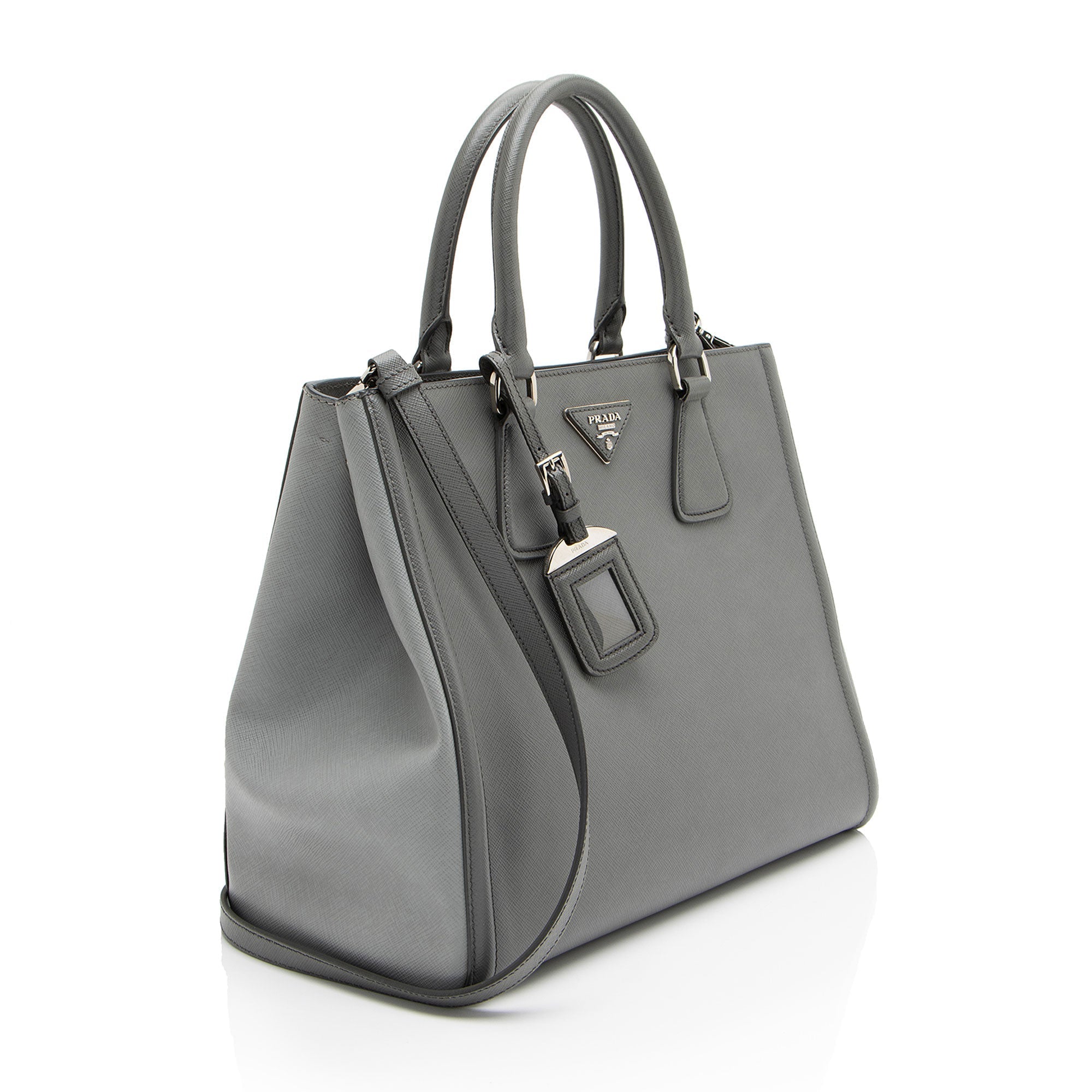 Prada Bicolor Saffiano Lux Tote