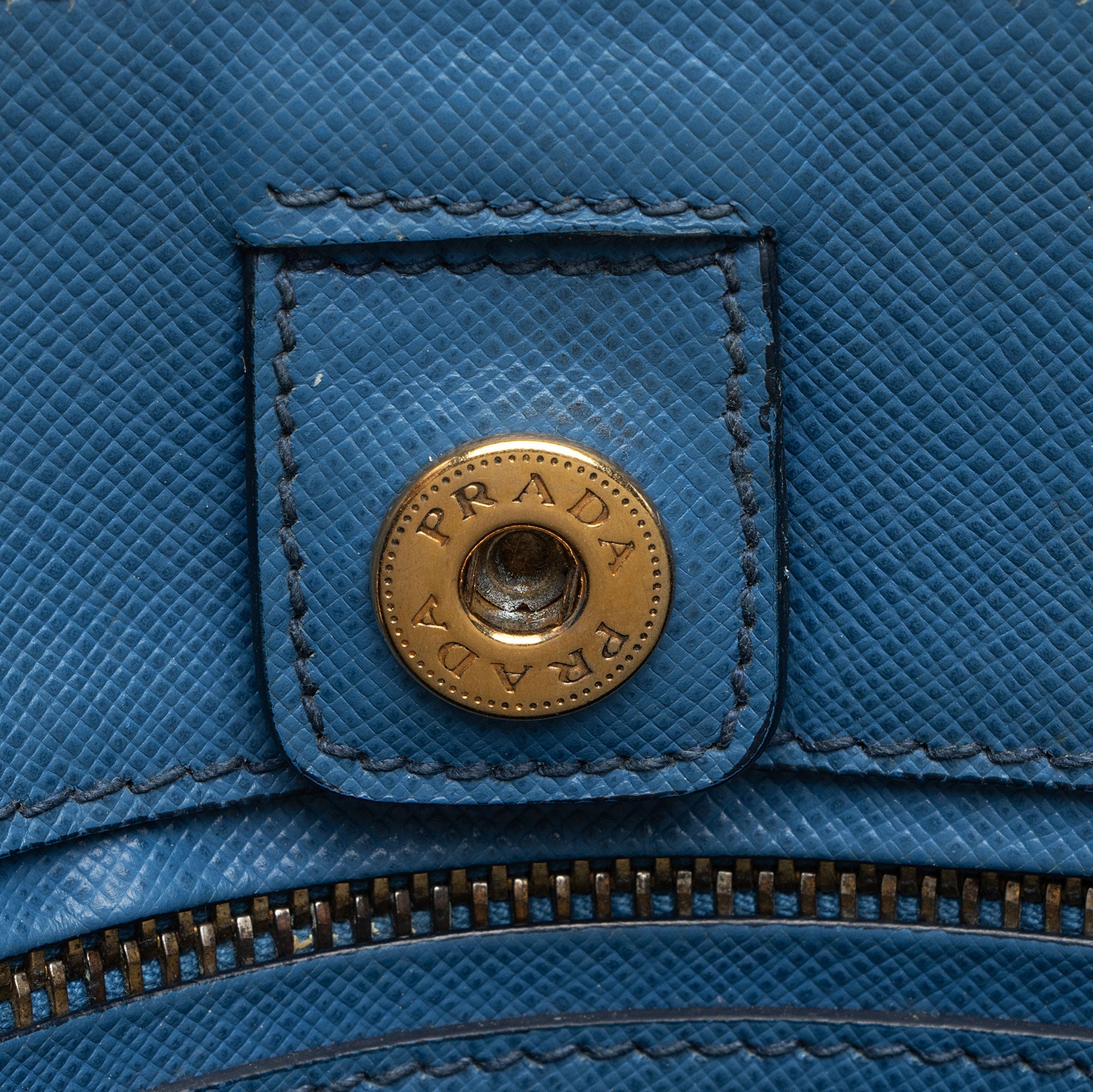 Prada Bicolor Saffiano Lux Tote