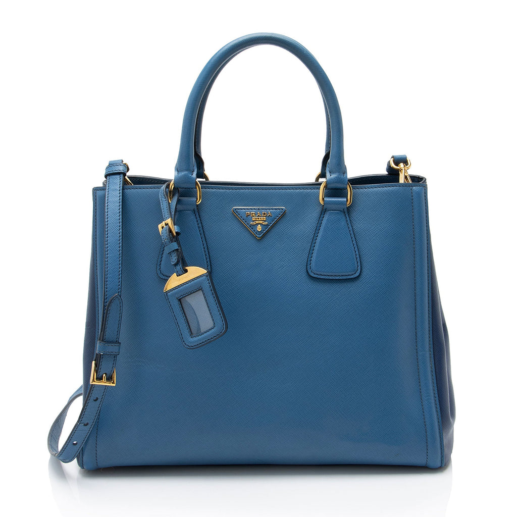 Prada Bicolor Saffiano Lux Tote