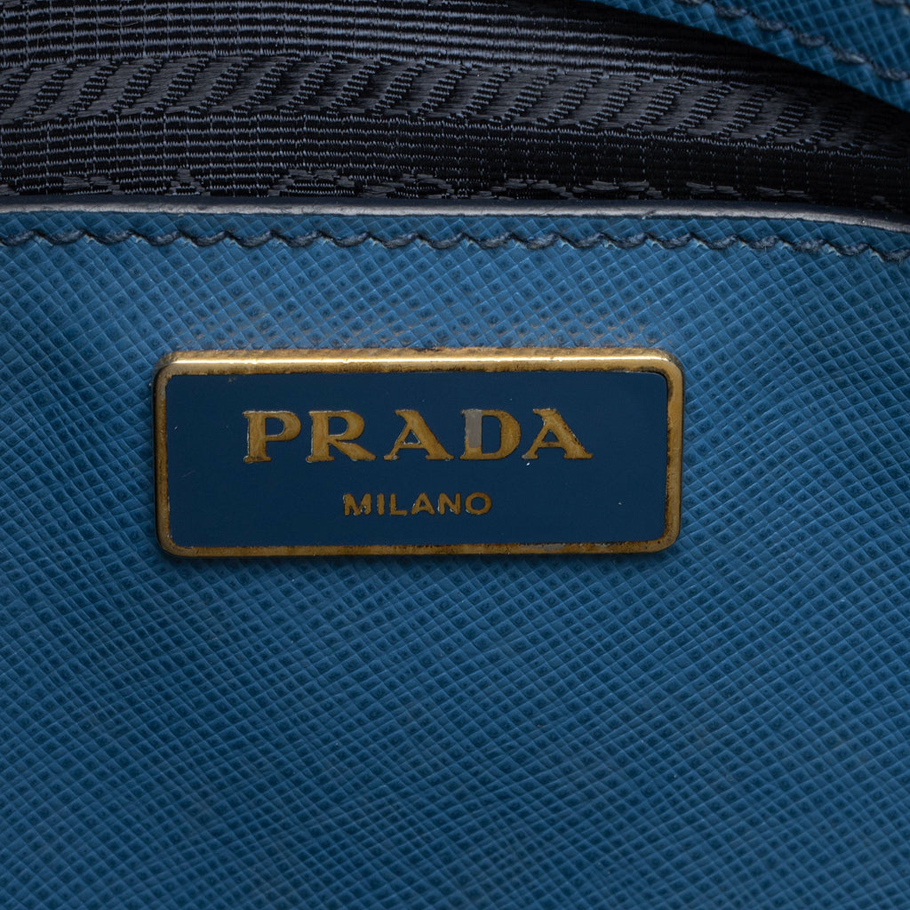 Prada Bicolor Saffiano Lux Tote