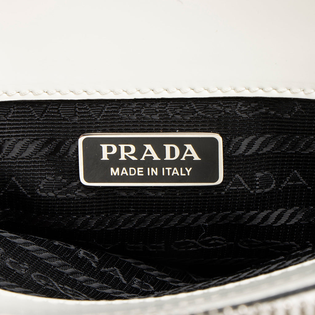 Prada Brushed Leather Re-Edition 1995 Mini Tote