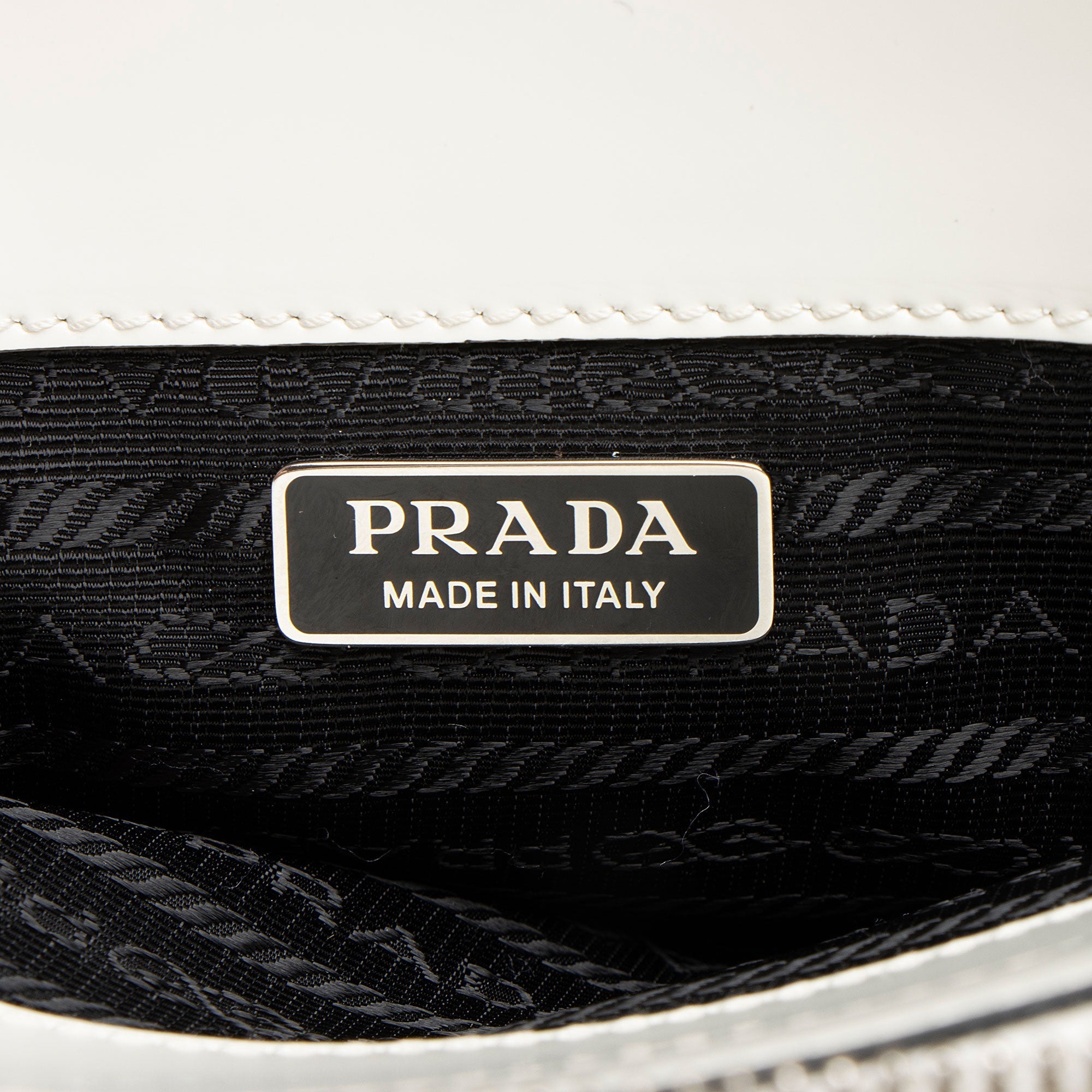Prada Brushed Leather Re-Edition 1995 Mini Tote