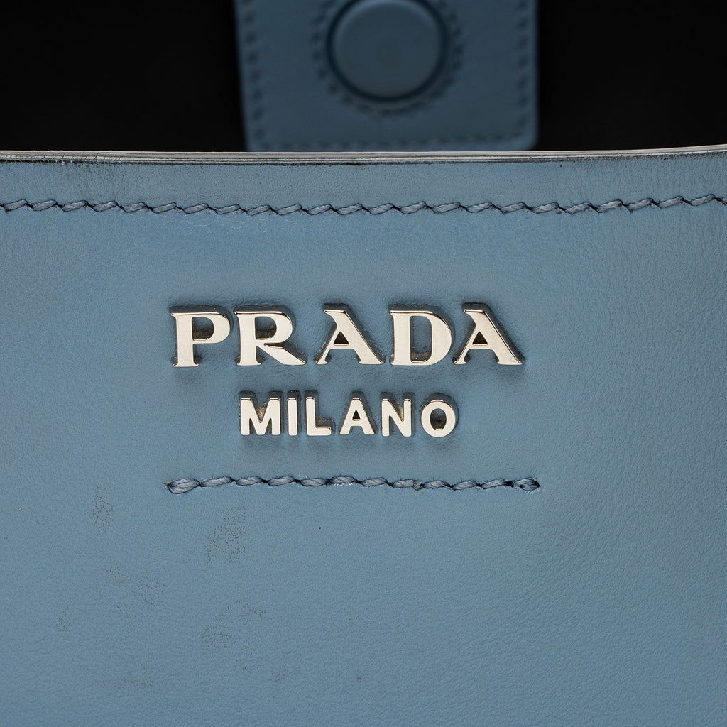 Prada Calf City Pocket Shopping Tote