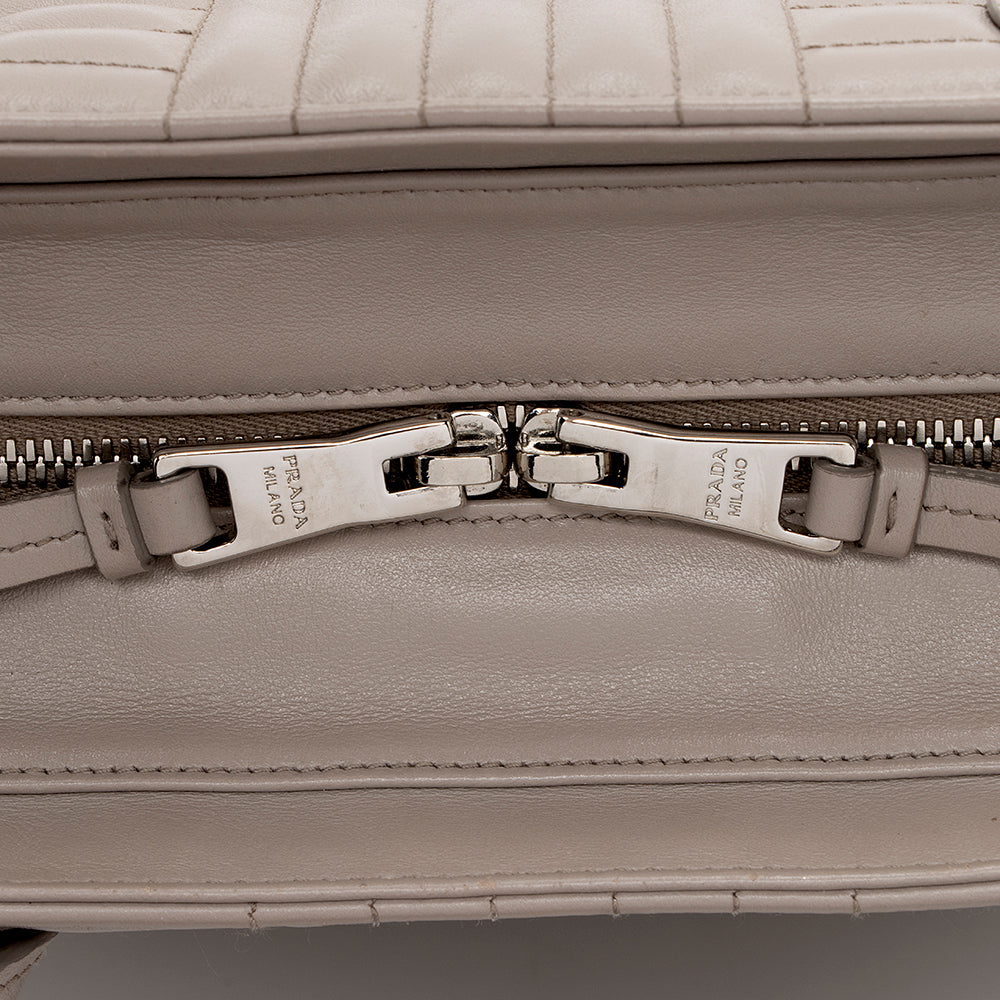 Prada Calfskin Diagramme Tote (SHF-15266)